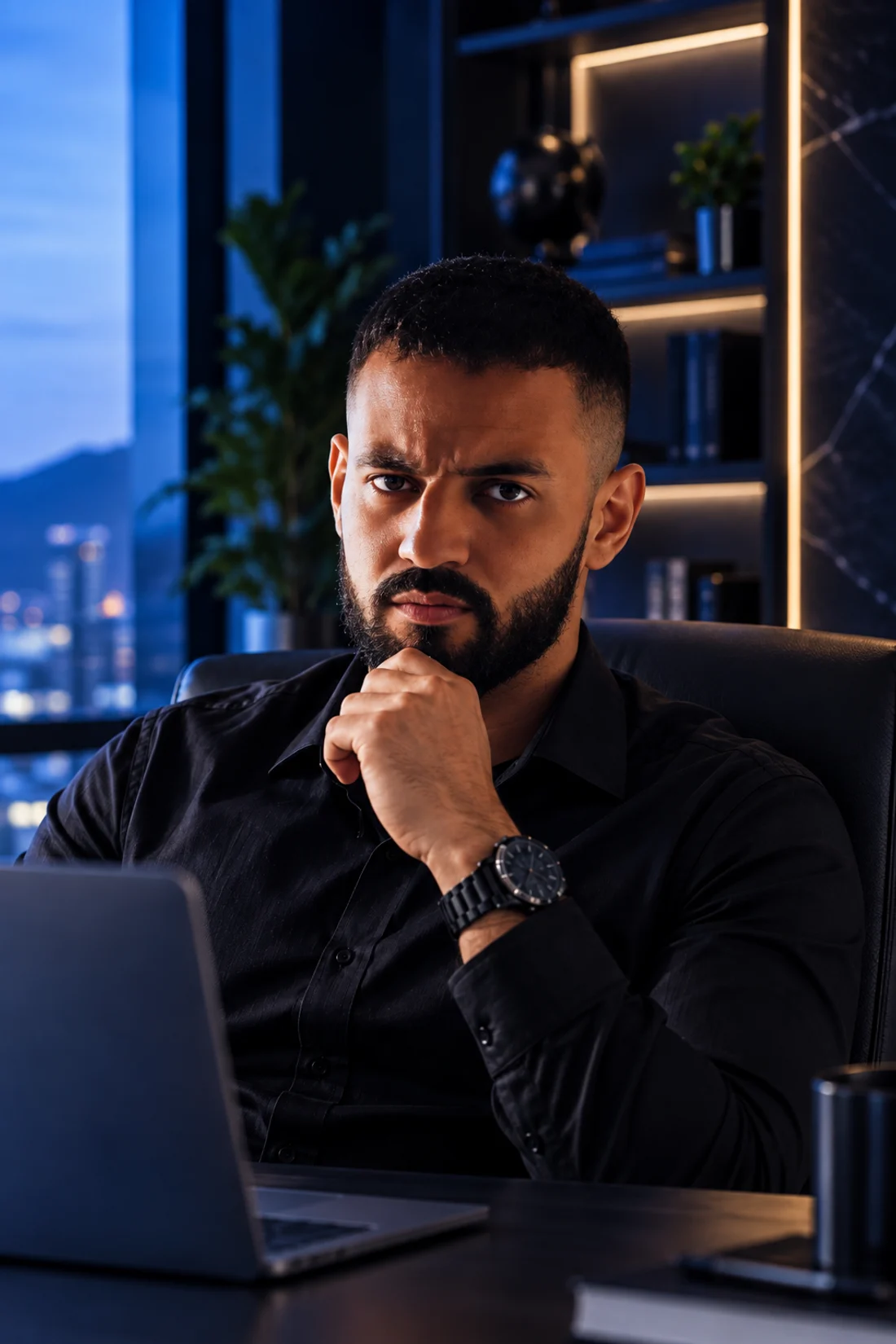 Andrey Teles em seu ambiente de trabalho